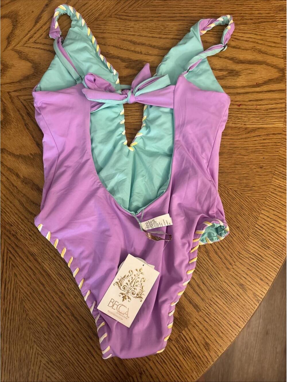BECCA Swim Camille Reversible Swimsuit, SZ S, $138, NWT, #3254 - Picture 7 of 7